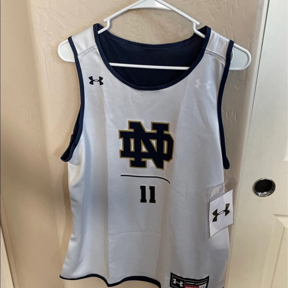 Ladies UA Notre Dame Reversible Basketball Jersey